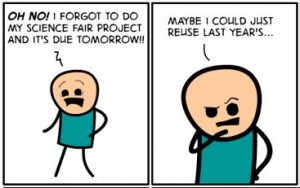 Cyanide and Happiness Self Plagiarism