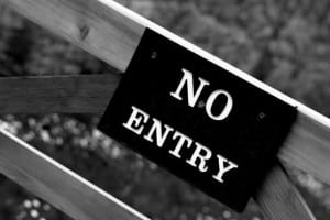 No Entry Image