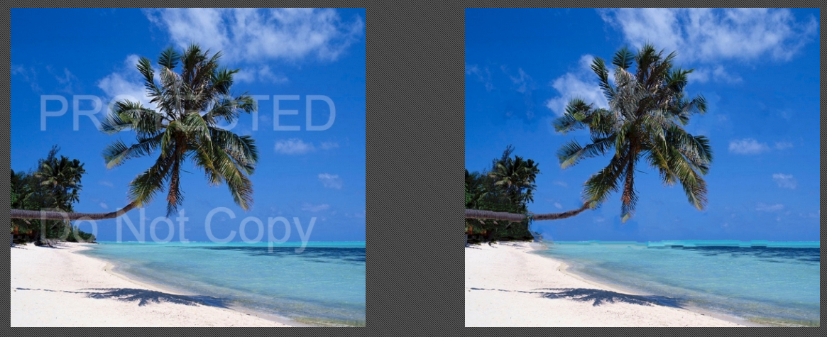 Are watermarks easily copied?