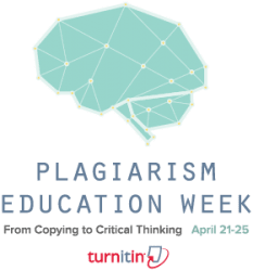 Plagiarism Education Week Logo