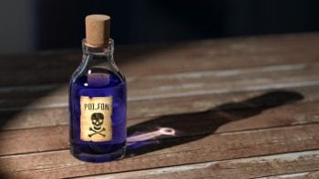 Poison bottle image